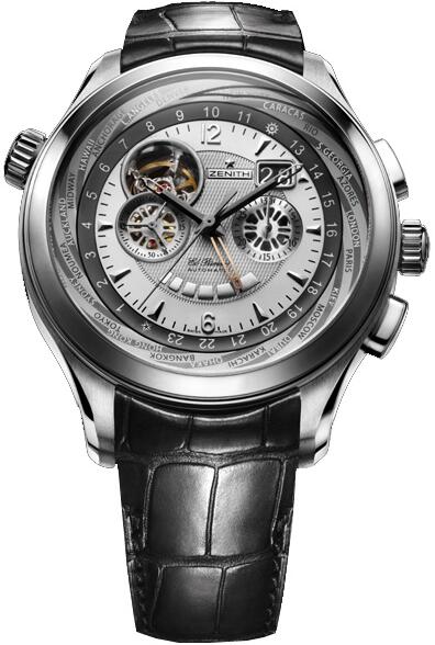 Replica Zenith Watch Grande Class Traveler Multicity 03.0520.4037/01.C492